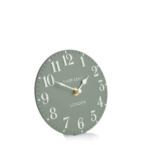 Thomas Kent Arabic Mantel Clock – Seagrass